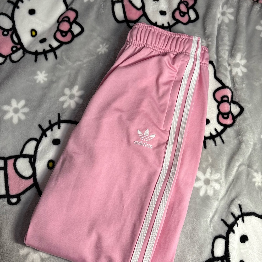 Adidas Youth Pink Track Pants